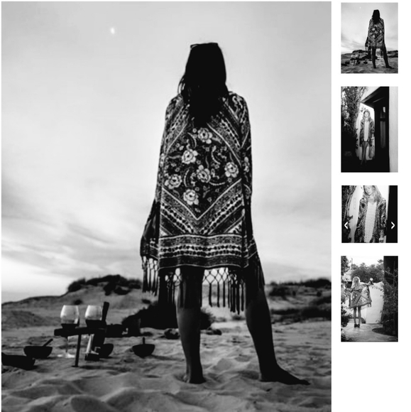 New arnhem azalea kimono robe pink XS/S tassel NWT - Picture 11 of 16